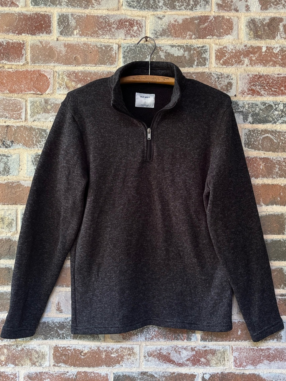Old Navy Men's Quarter-Zip Fleece Sweater